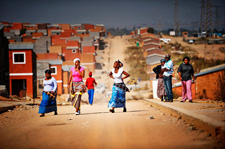 Township Alexandra Afrique du Sud  Sanofi Aventis