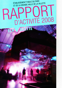 Rapport Annuel La Villette 2008