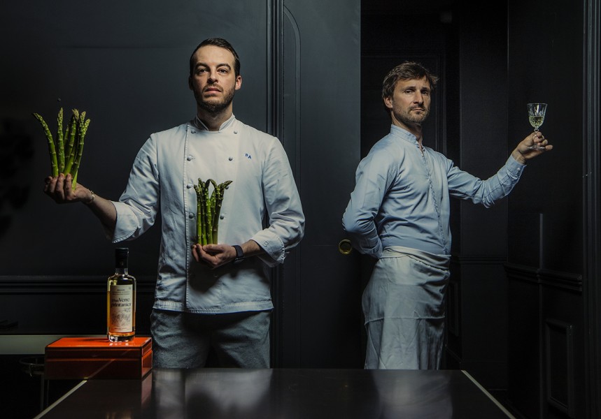 BENJAMIN KUENTZ / BRUNO AUBIN CHEF CUISINIER / LE NARCISSE BLANC