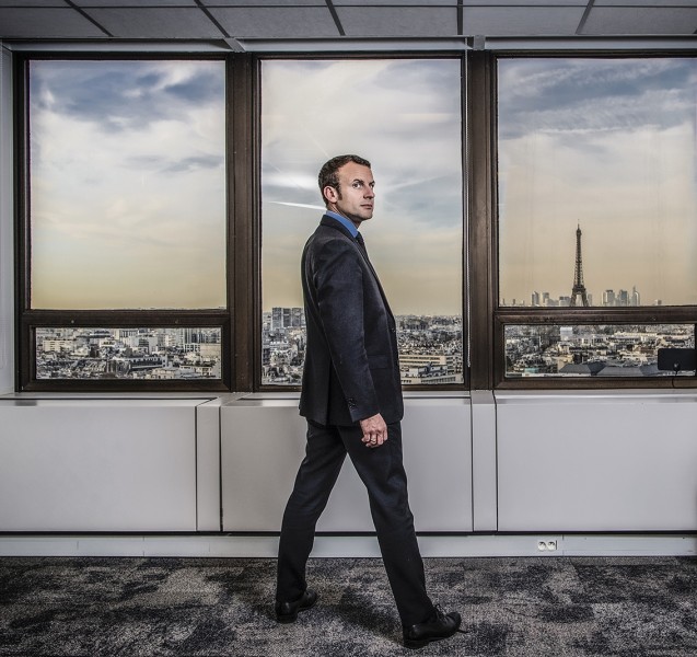 EMMANUEL MACRON / L'OBS