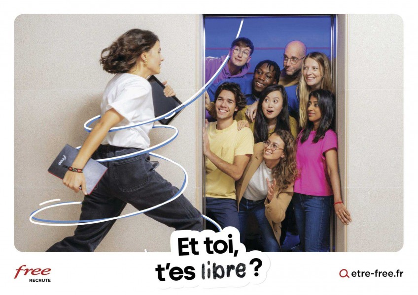FREE / CAMPAGNE RECRUTEMENT / AGENCE TAMBOURT BATTANT 